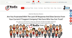 Desktop Screenshot of it-radix.com