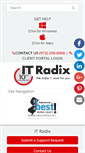 Mobile Screenshot of it-radix.com